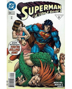 Superman in Action Comics 724 aug 1996 ed.Dc Comics lingua originale OL04