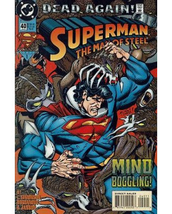 Superman the man of the steel  40 jan 1995 ed.Dc Comics lingua originale OL04