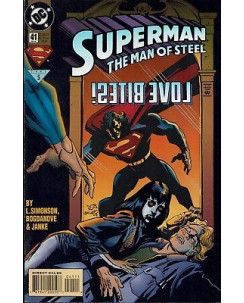 Superman the man of the steel  41 feb 1995 ed.Dc Comics lingua originale OL04