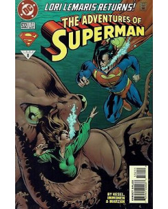 the adventures of Superman  532 feb 1996 ed.Dc Comics lingua originale OL06