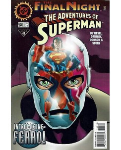 the adventures of Superman  540 nov 1996 ed.Dc Comics lingua originale OL06