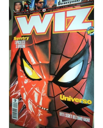 Wiz n.70 rivista Marvel ed.Panini  (Sentry,Universo X,L'Uomo Ragno)