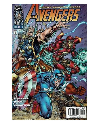 the Avengers   8 jun 1997 ed.Marvel Comics in lingua originale OL08
