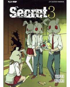 Secret  3 di Y.Tonogai  SCONTO 50% ed. JPop
