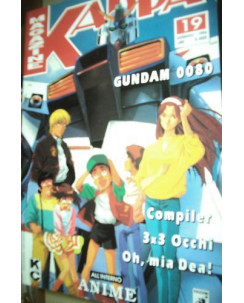 Kappa Magazine n. 19 ed.Star Comics Gundam0080 3x3occhi
