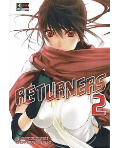 Returners 2 di Sakurako Gokurakuin ed. FlashBook SCONTO 50% NUOVO