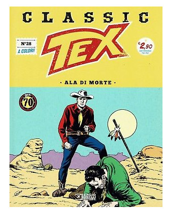 Classic TEX 28 a colori "ala di morte" ed.Bonelli
