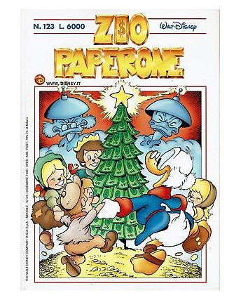 Zio Paperone n. 123 di Carl Barks ed.Walt Disney FU14
