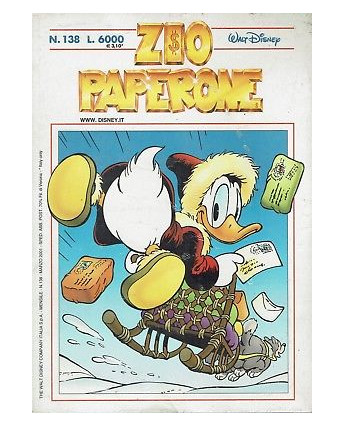Zio Paperone n. 133 blisterato con allegato di Carl Barks ed.Walt Disney FU14