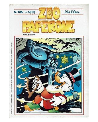 Zio Paperone n. 136 di Carl Barks ed.Walt Disney FU14