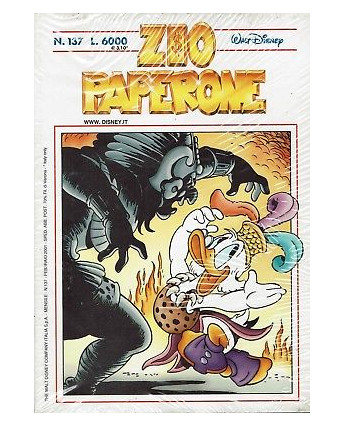 Zio Paperone n. 137 di Carl Barks ed.Walt Disney FU14