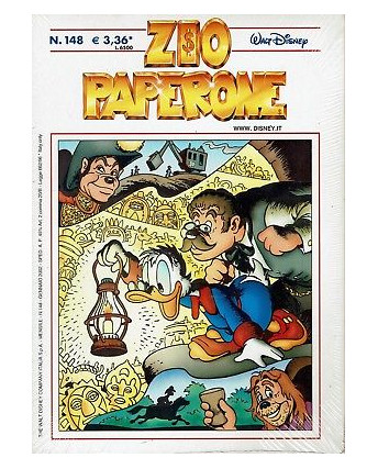 Zio Paperone n. 148 di Carl Barks ed.Walt Disney FU14