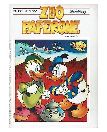 Zio Paperone n. 151 blisterato con allegato di Carl Barks ed.Walt Disney FU14