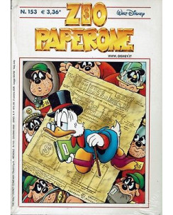 Zio Paperone n. 153 di Carl Barks ed.Walt Disney FU14