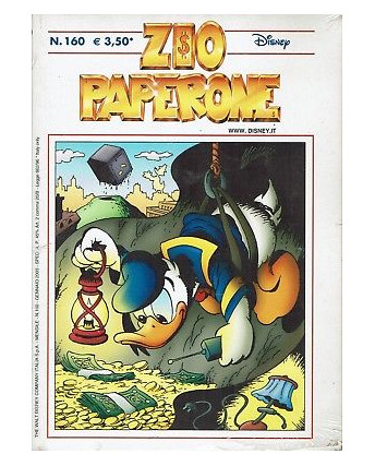 Zio Paperone n. 160 di Carl Barks ed. Walt Disney FU14