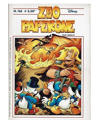 Zio Paperone n. 165 di Carl Barks ed.Walt Disney FU14