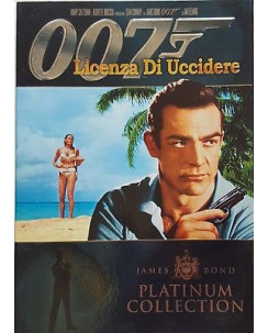 007 LICENZA DI UCCIDERE con Sean Connery di Saltzman PLATINUM COLLECTION 1 DVD