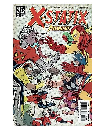 X-Statix vs The Avengers 1/5 completa ed.Marvel Comics in lingua originale OL07