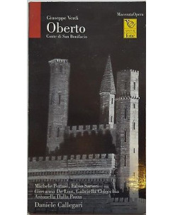 G. Verdi: Oberto. Daniele Callegari, Petrusi, Sartori, De Liso ed. fone' DVD