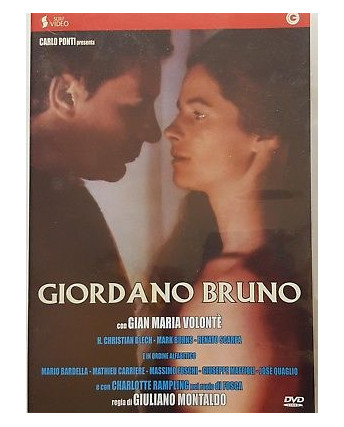 Giordano Bruno di Giuliano Montaldo con Gian Maria Volonte' DVD