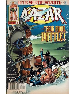 Ka-Zar Kazar   3 jul 1997 ed.Marvel Comics lingua originale OL07