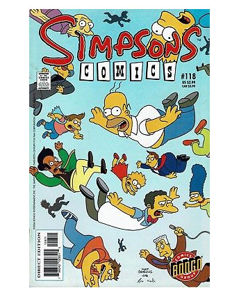 Simpsons Comics 118 ed.Bongo Comics lingua originale OL07