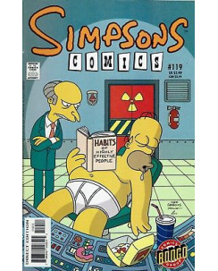 Simpsons Comics 119 ed.Bongo Comics lingua originale OL07