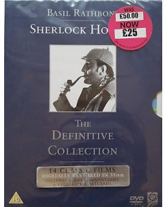 Sherlock Holmes The definitive collection di Basil Rathbone [ENG] COFANETTO DVD