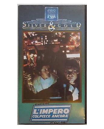 STAR WARS GUERRE STELLARI L'IMPERO COLPISCE ANCORA 1990 VHS