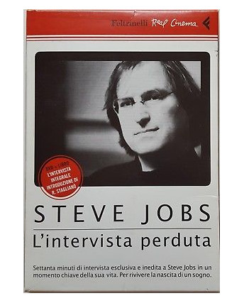 Steve Jobs L'intervista perduta DVD + Libro Feltrinelli