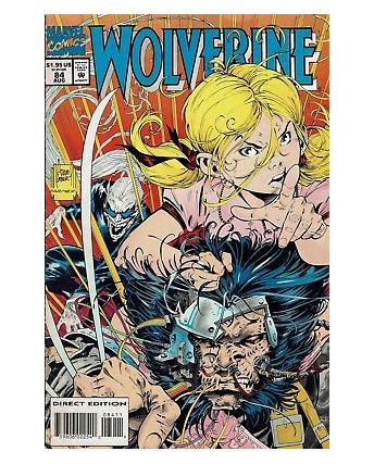 Wolverine  84 aug 1994 ed.Marvel Comics lingua originale OL08