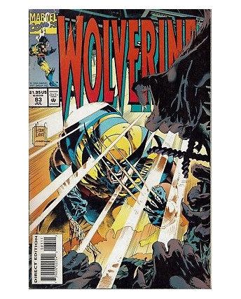 Wolverine  83 jul 1994 ed.Marvel Comics lingua originale OL08