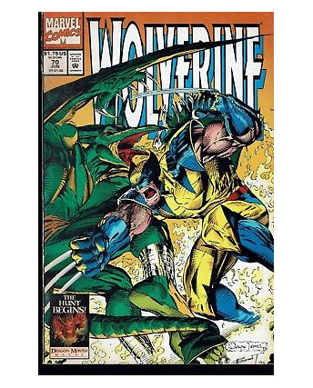 Wolverine  70 jun 1993 ed.Marvel Comics lingua originale OL08