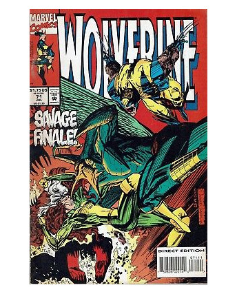 Wolverine  71 jul 1993 ed.Marvel Comics lingua originale OL08