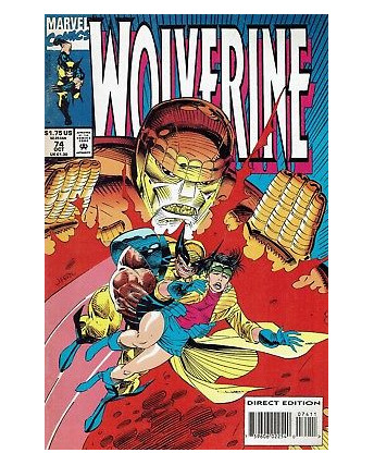 Wolverine  74 oct 1993 ed.Marvel Comics lingua originale OL08