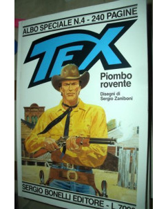 Texone Tex speciale n. 4 "piombo rovente" di S.Zaniboni ed. Bonelli FU01