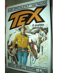Texone Tex speciale n. 7 il Pueblo perduto di G. Ticci ed. Bonelli FU01