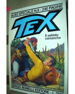 Texone Tex speciale n. 8 il soldato Comanche di A. Capitano ed. Bonelli FU01