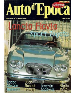 AUTO D'EPOCA  3 mar 2000:Lancia Flavia Sport Zagato 1.8