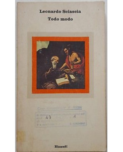 Leonardio Sciascia: Todo modo ed. Einaudi 1978 A98