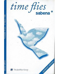 Timetable SA Sabena Qualiflyer Group flight schedule A92