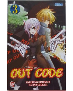 Out Code n. 3 di H. Himenogi & K. Suzuragi ed. GP NUOVO
