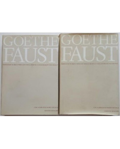 J. W. Goethe: Faust OPERA COMPLETA IN 2 VOLUMI ed. Dedolibri 1987 A94