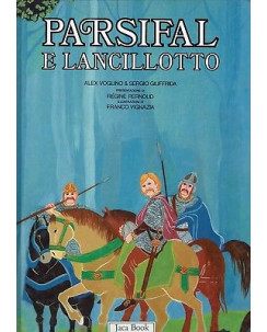 Voglino Giuffrida:Parsifal e Lancillotto ILLUSTRATO ed.JAca Book FF07