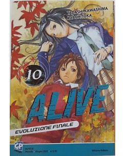 Alive: Evoluzione Finale n.10 di T. Kawashima, Adachitoka ed GP SCONTO 40% NUOVO