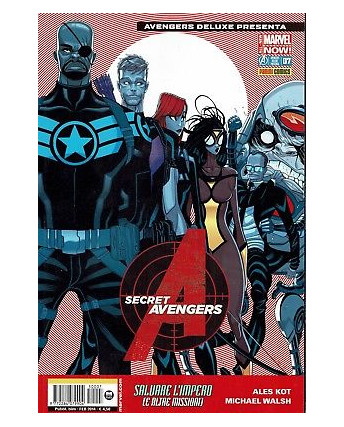 AVENGERS DELUXE PRESENTA n. 7 Secret Avengers salvare l'impero ed. PANINI