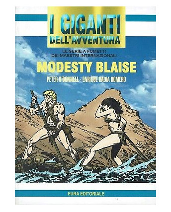 I giganti dell'avventura  73 Modesty Blaise 5 di Romero ed.Eura Editoriale FU13