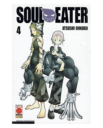 Soul Eater n. 4 di Atsushi Ohkubo - Prima Ristampa ed.Panini