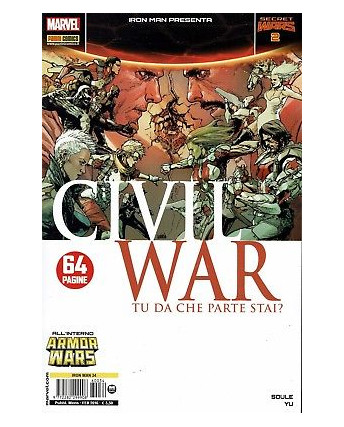 Iron Man  34 Civil War Armor Wars ed.Panini