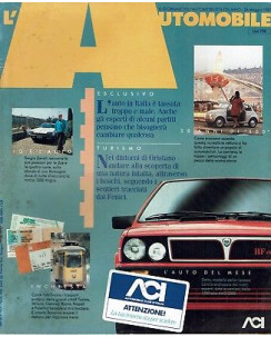 L'Automobile n.433 mag 1987 Delta HF,Fiat Uno,Ford Fiesta ed.Automobile